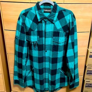 Deadstock Xtrmly Rare The Hundreds Flannel Jacket Public Label 2007-8
